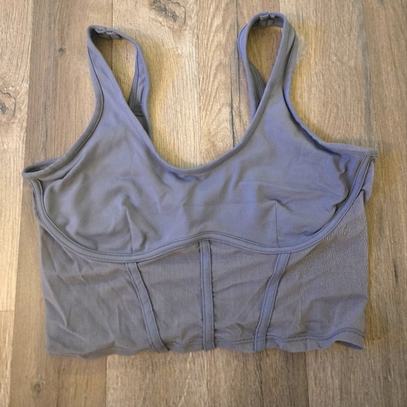 Alo Yoga Airbrush Mesh Corset Tank - Picture 5 of 6